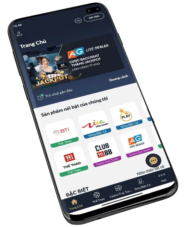 Đa dạng trò chơi từ thể thao đến casino tại K8vina